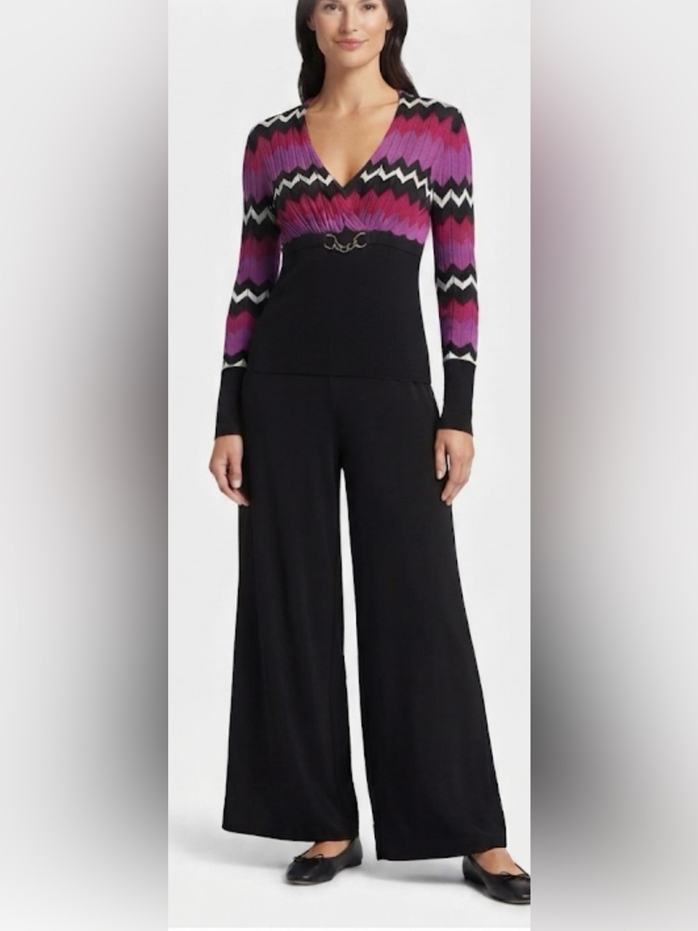 Cache Chevron Women's Sweater